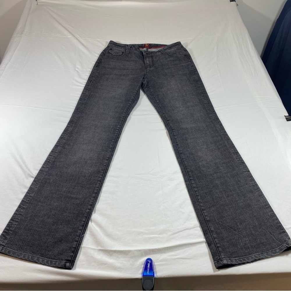 Oohlala Sasson Jeans Bootcut Boogie  Stone Wash Black Jeans size 6 High Waist